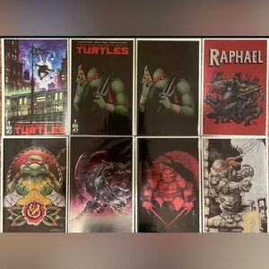 TMNT # 1 NYCC,  # 1 Raphael Foil SDCC, # 2 FOIL 2024 Eastman & Williams